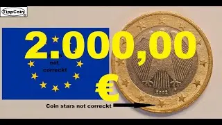 1 Euro drehende sterne 2002 F