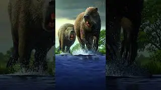 As vers&otilde;es pr&eacute;-hist&oacute;ricas dos animais modernos part. 9😳 #shorts #curiosidades #short #shortvideo
