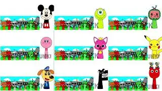 9 All My Sprunki OC Cactuk Vs Bombomsprunki Nineparison Round Part 4