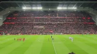 [4K] Pre-match atmosphere / YNWA - Liverpool vs Wolves 01/03/2023 in 4K 60fps