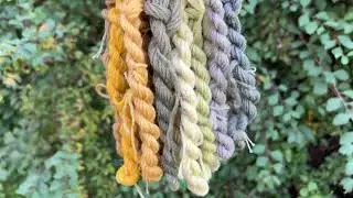vlog 3 - dyeing yarn with natural dyes