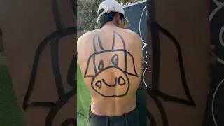 Fantastic Back Guess Drawing challenge | # #art # #ashortaday
