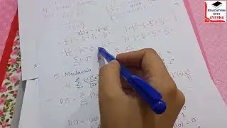 Power series and related theorem | Part 2 | Important Mcq's of chapter 5