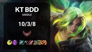 KT Bdd Zeri vs Lucian MIDDLE - KR GRANDMASTER Patch 14.14