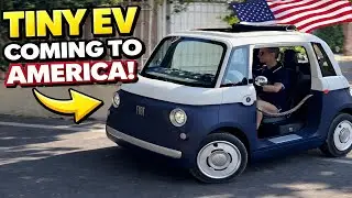 Fiat Topolino: миниатюрный электромобиль скоро появится в США