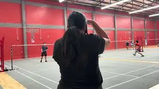 😏 Eco/Arlou vs Del/Kevin F- 12/07 Chrismash - Badminton Bullies 