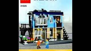 LEGO Creator Bike Shop and Cafe 31026 Building Toy Instructions DIY Book 4