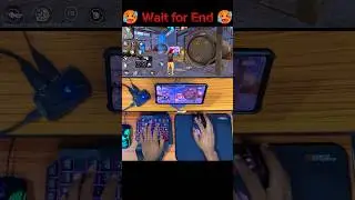 🔥 Mobile Ko Banaya PC 🔥 | ⌨️🖱📱 Free Fire mobile pc setup #freefire #mixpro #handcam #shorts