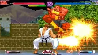 🎮 SaGaT против RyU 😱 Битва, которая сломала аркаду! 🔥 #StreetFighter #Arcade #EpicBattles