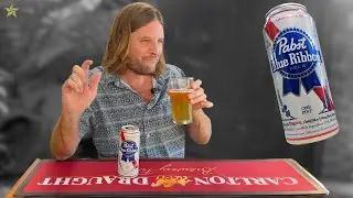 Pabst Blue Ribbon Beer Drink and Chat