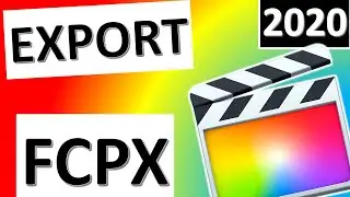 HOW TO EXPORT in FINAL CUT PRO X | TUTORIAL