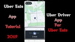 Uber Eats Driver App Tutorial - How to Use Uber Driver App for Uber Eats