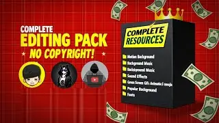Free video editing pack (200 GB)