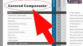 What is the difference between COMPREHENSIVE and EXCLUSIONARY coverage in an AUTO WARRANTY??