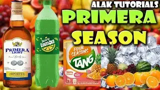 PRIMERA SEASON MIX! Primera Light Brandy + Four Seasons Pinoy Cocktail | Alak Tutorials 195