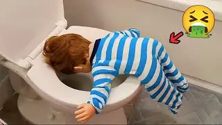 Reborn Toddler Boy Throws Up