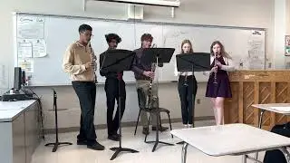 Wind Ensemble Clarinet Quintet - Caprice for Clarinets - IHSA Ensemble Group