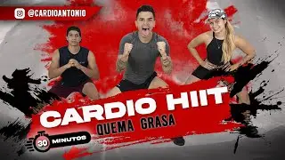 Rutina de CARDIO DIVERTIDA y SUPER INTENSA | CARDIO HIIT 30 minutos