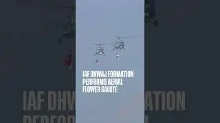 Republic Day 2026: IAF Dhwaj Formation Performs Aerial Flower Salute
