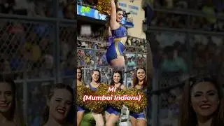 Top 10 Beautiful Cheer Girls Of IPL Teams 2025 #cricket #shorts