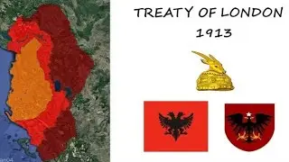 HOW ETHNIC ALBANIA WAS PARTIONTED IN TREATY OF LONDON 1913