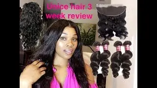 The truth about Unice hair| 3 Week Review
