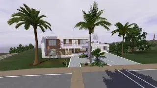 The Sims 3. Modern house 