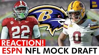 🚨Baltimore Ravens Mock Draft REACTION: Ravens Land A STAR In ESPN 2-Round 2026 NFL Mock Draft