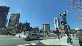 A Drive Through The City Of Boston