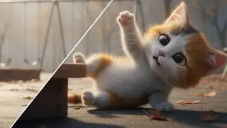 Kucing Kecil Meong Meong | Lagu Anak Ceria