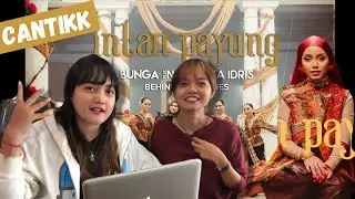 First Time Reacts to Bunga - Intan Payung feat. Noraniza Idris (Official Music Video)-INDONESIAN