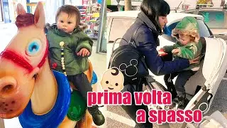 Danny Joey a spasso per la prima volta, shopping e... | REBORN TODDLER