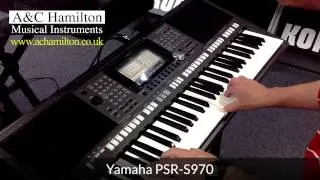 Yamaha PSR-S970 Arranger Workstation Keyboard *FIRST LOOK*