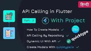 API Calling in flutter | Part 3 | Flutter Networking | #flutter #flutterinhindi #dart #flutterhindi