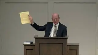 God's Restraint of Sin in the Unbeliever: Grace?    Prof B Gritters