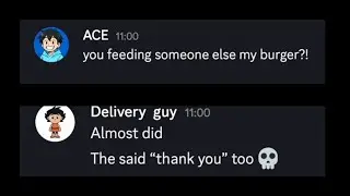 When you try ordering food online