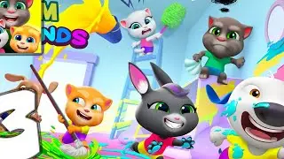 My Talking Tom Friends - Gameplay Walkthrough Part 3 (iOS Android)
