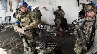 3ª Brigada de Assalto Ucraniana mostrando os últimos dias da defesa de Avdiivka.