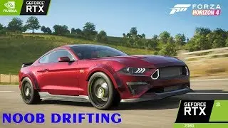 Forza horizon 4 Mustang Cockpit Drift cam | NooB Drifting|