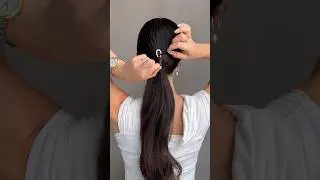 Easy hair hack for medium and long hair 😍✅ #hairstyles #hair #hairhacks #shorts #explorepage