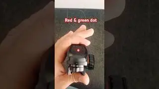 Red Dot VS Green Dot Sight- In Depth Comparison / for pistol