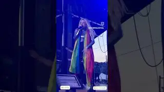 Ava Max performing 