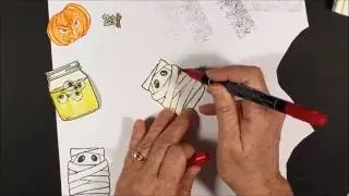 Stampin Up Jar of Haunts Halloween Card