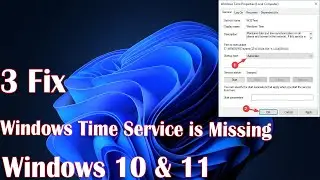 How to Fix Windows Time Service is Missing on Windows - Step-by-Step Guide