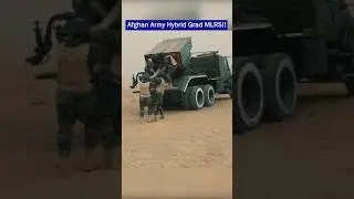 Afghan Improvised MLRS Training Using BM-21 Grad Rockets