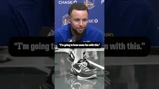 Steph Curry on his shoe plans after parting ways with Under Armour 👀