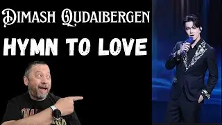 First Time Reaction - Dimash Qudaibergen - Hymn To Love | Fan Cam Video