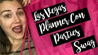 Las Vegas Plannercon Party | Swag and Goodies | A Brave Star