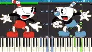 Cuphead Rap - Piano Cover / Tutorial - JT Machinima - JT Music