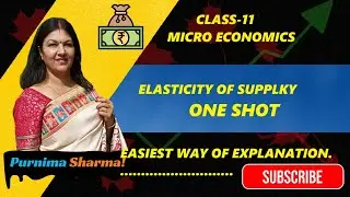 Class-11 | micro Economics | unit-3 | elasticity of supply